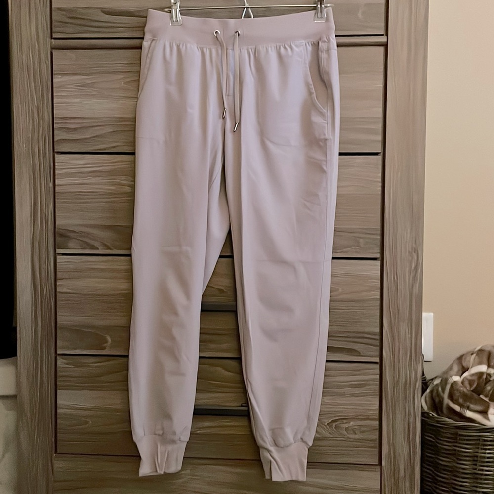 Light purple gray joggers